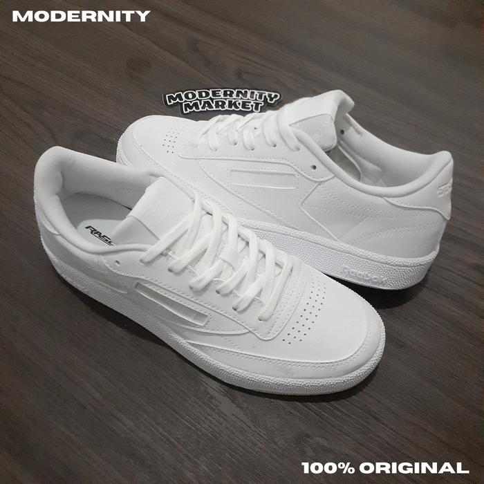 Reebok Classic Club C 85 MU Tres Rasche Triple White Original Resmi