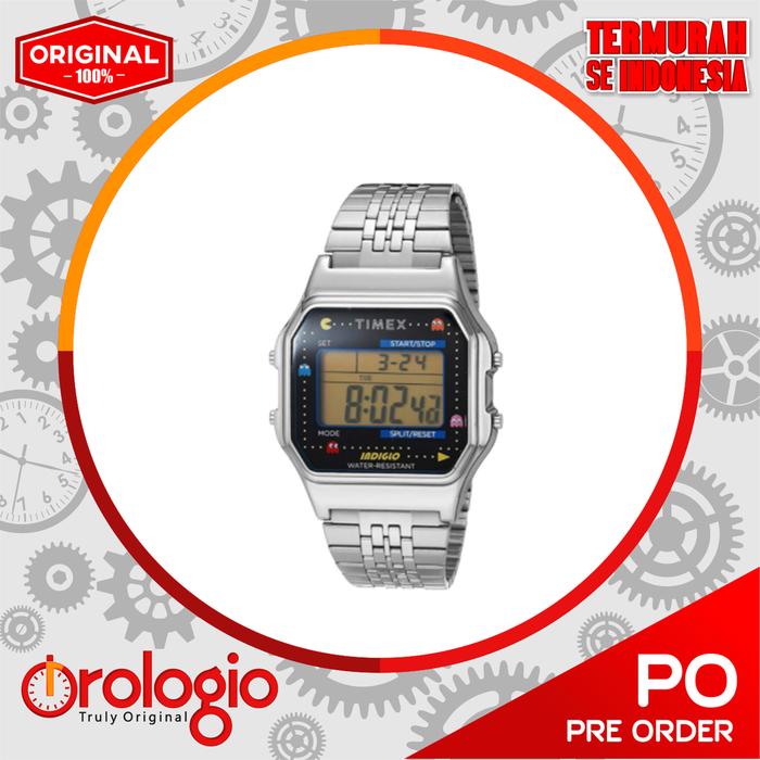 TIMEX x PAC-MAN T80 34mm Watch TW2U31900YB