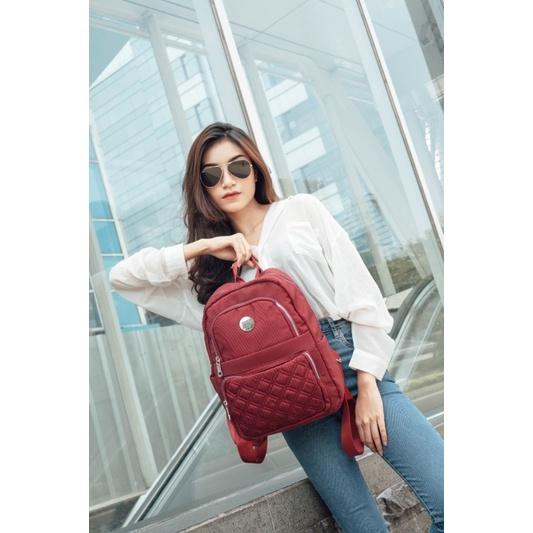 Tas Ransel Wanita Tas Ransel Sighmon 0351 Bahan Kanvas size Jumbo. !!!