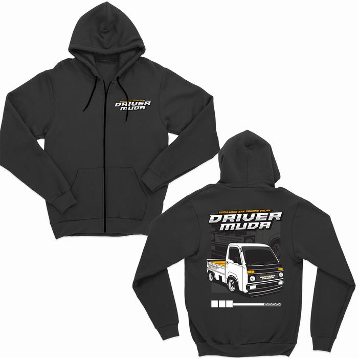 JAKET ZIPPER DRIVER MUDA PICK UP BIG SIZE JUMBO
