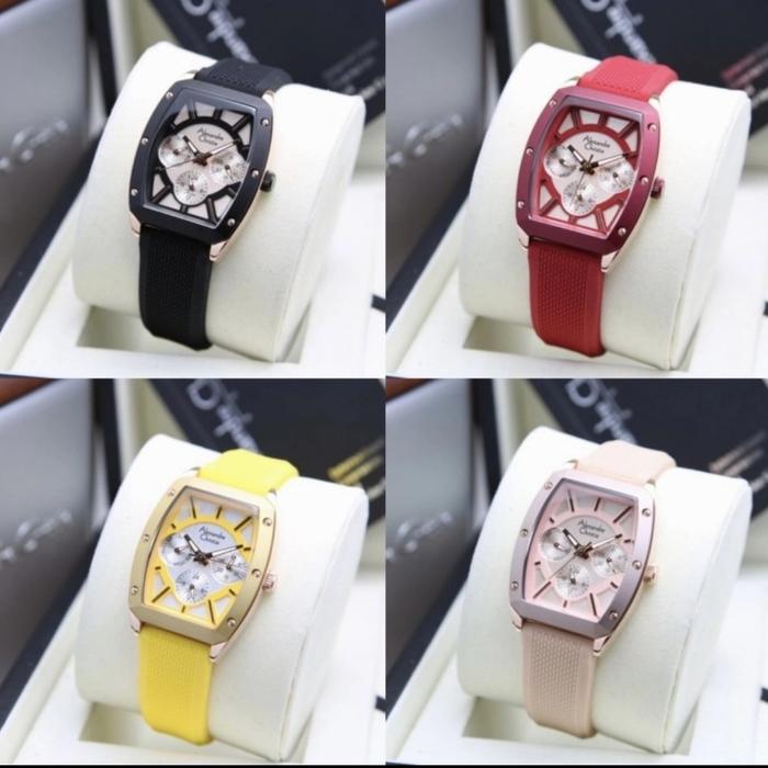 jam tangan wanita original alexander christie AC2998BF ROSEGOLD PEACH