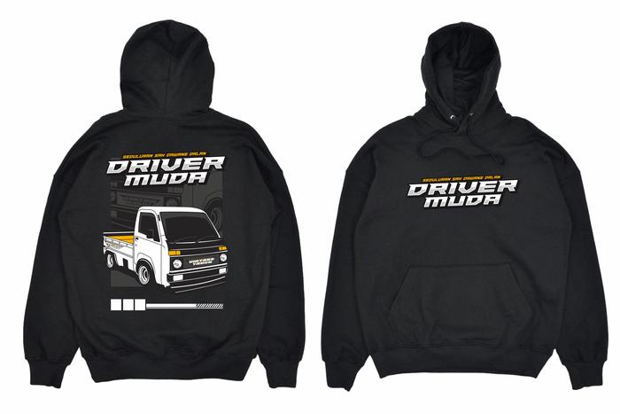JAKET HOODIE DRIVER MUDA PICK UP BIG SIZE JUMBO