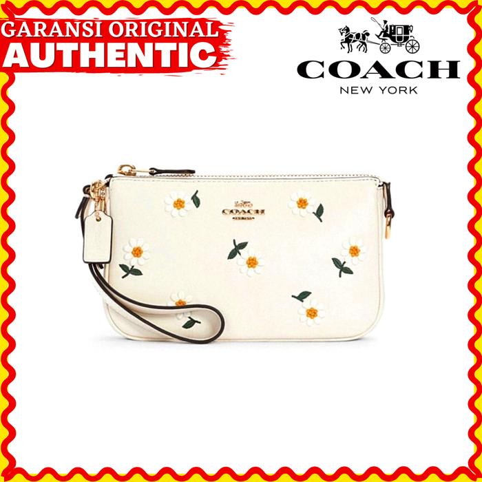 Tas Coach Daisy Embroidery Nolita 19 Wristlet Wanita Original Branded