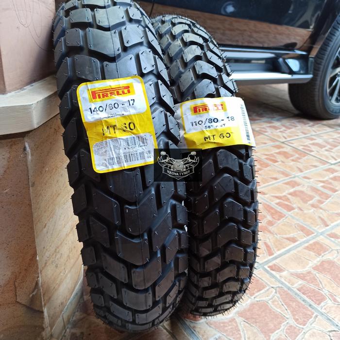 Ban pirelli MT60 110/80-18 140/80-17