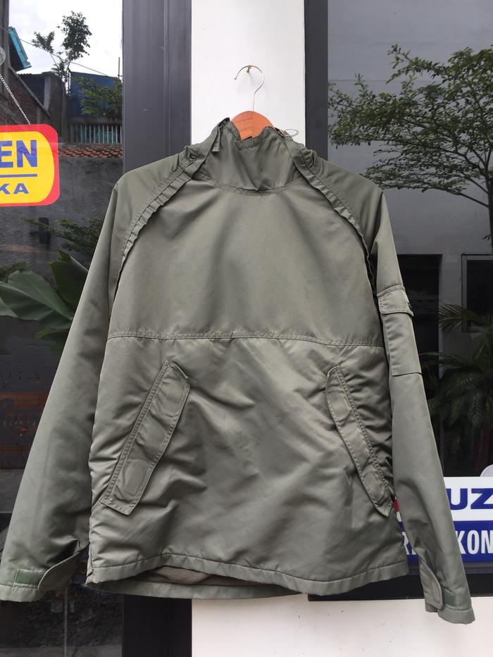 Vintage Dezert Assemetrical Jacket Nylon Fleece Lined