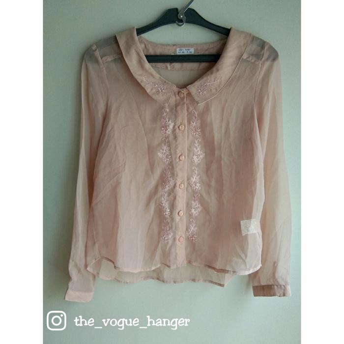 Blouse Sifon Bordir MAJESTIC LEGON
