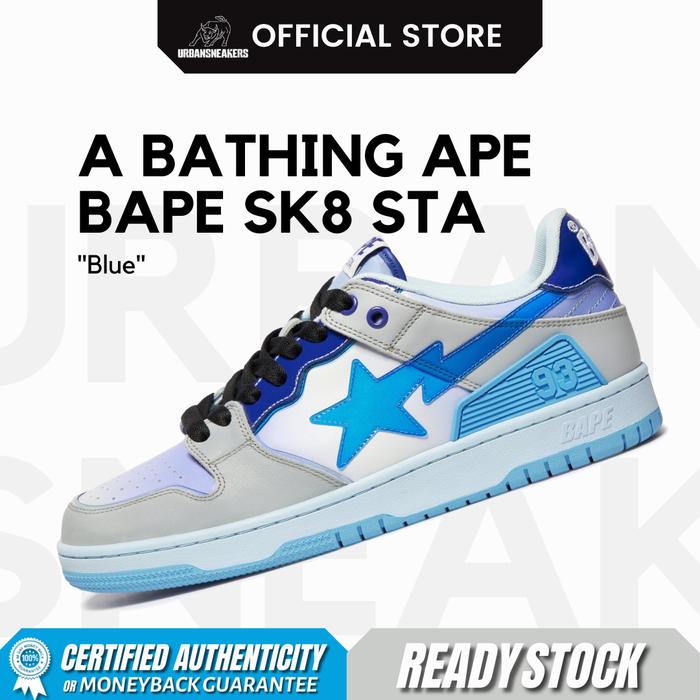 A Bathing Ape Bape SK8 Sta Blue Original