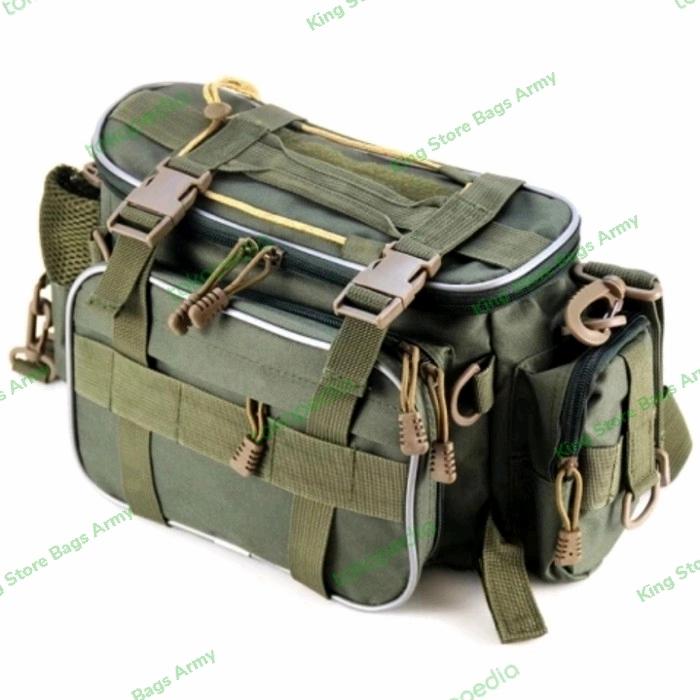 Tas pancing tas penyimpanan alat pancing warior