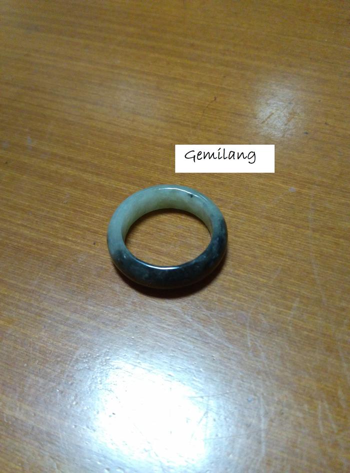 Giok asli bersertifikat - Cincin