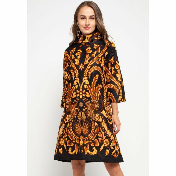 BATIK SURYAMAS - DRESS BATIK WANITA ORIGINAL - Dress Njawi
