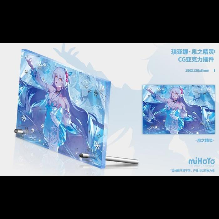Herrscher Of The Void Acrylic Plate Winter Concert - Honkai Impact 3rd