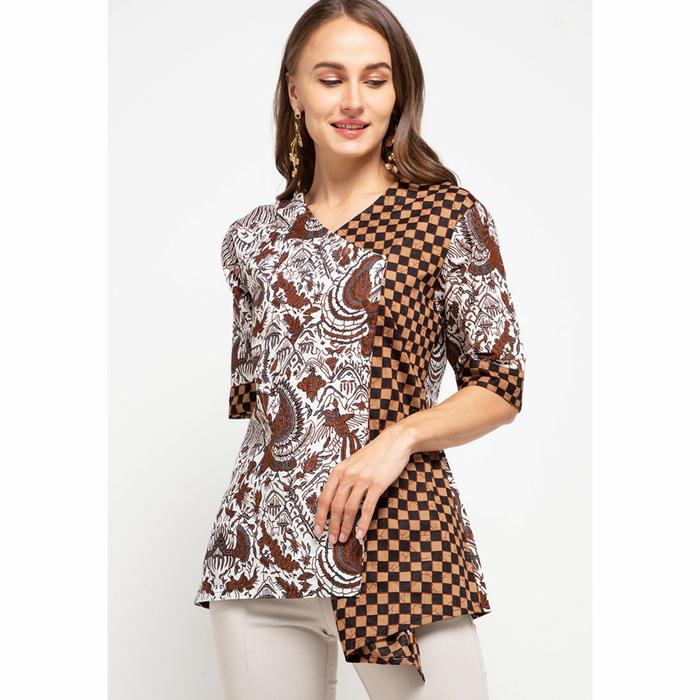 BATIK SURYAMAS - BLOUSE BATIK WANITA ORIGINAL - Blouse Karnai