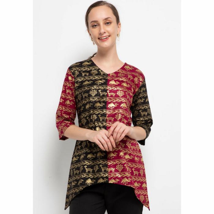 BATIK SURYAMAS - BLOUSE BATIK WANITA ORIGINAL - Sopal Asmat