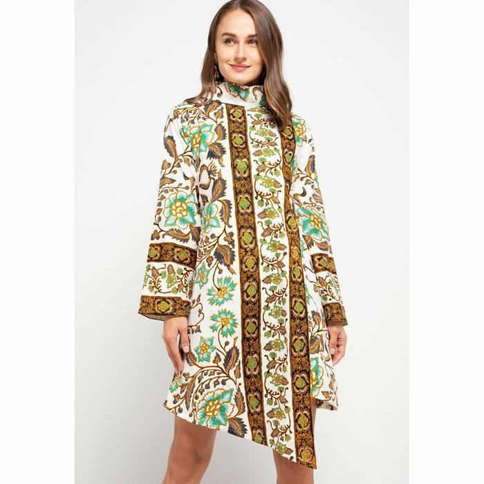 BATIK SURYAMAS - DRESS BATIK WANITA ORIGINAL - Dress Melinda