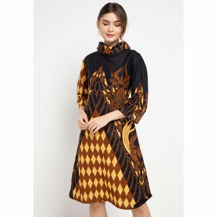 BATIK SURYAMAS - DRESS BATIK WANITA ORIGINAL - Dress Jiddah