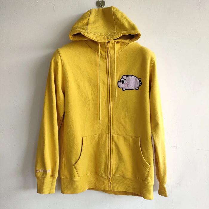 ZIP HOODIE PANCOAT PIG ORIGINAL, SECOND IMPORT, SZ M, HD94