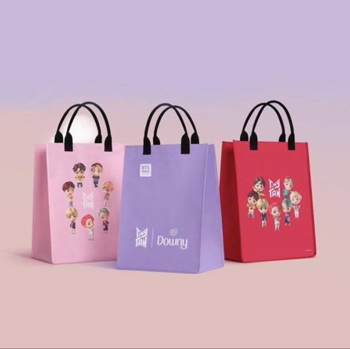 BTS TINY TAN TINYTAN Downy BAG TOTE Special Edition Totebag Original