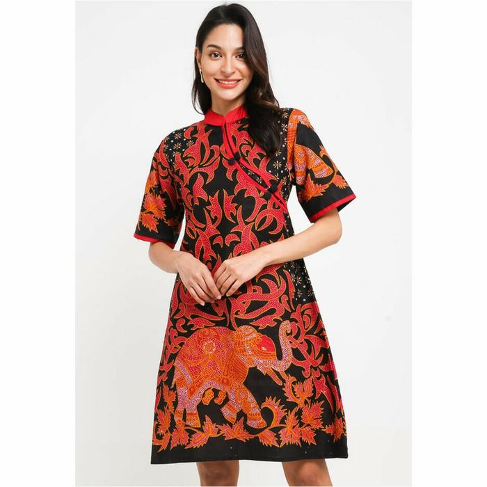 BATIK SURYAMAS - DRESS BATIK WANITA ORIGINAL - Bledug Gedi