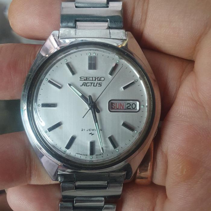 seiko actus automatic vintage bekas all original mulus