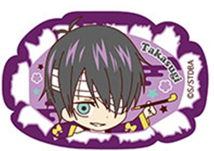 Gintama Season 3 Wappurike Badge Takasugi Shinsuke