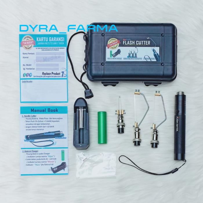 Laser Khitan Sunat Bahan Alumunium FastCutter Baterai Real Capacity