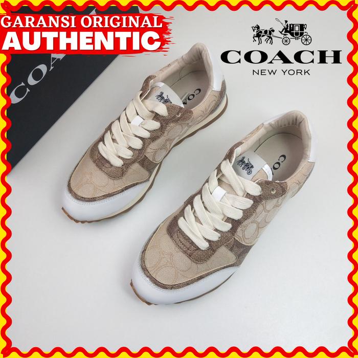 Sepatu Coach Sneakers Wanita Original Branded