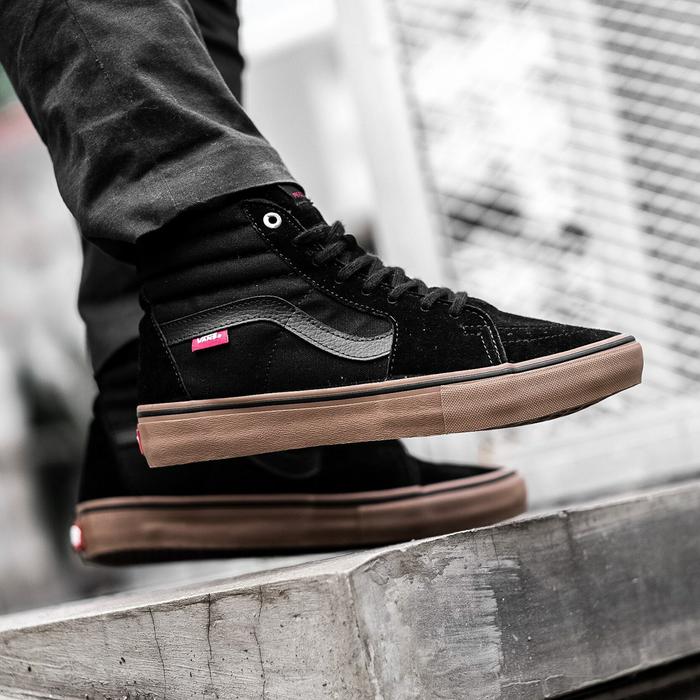 Vans Sk8 High Pro Black Gum Original