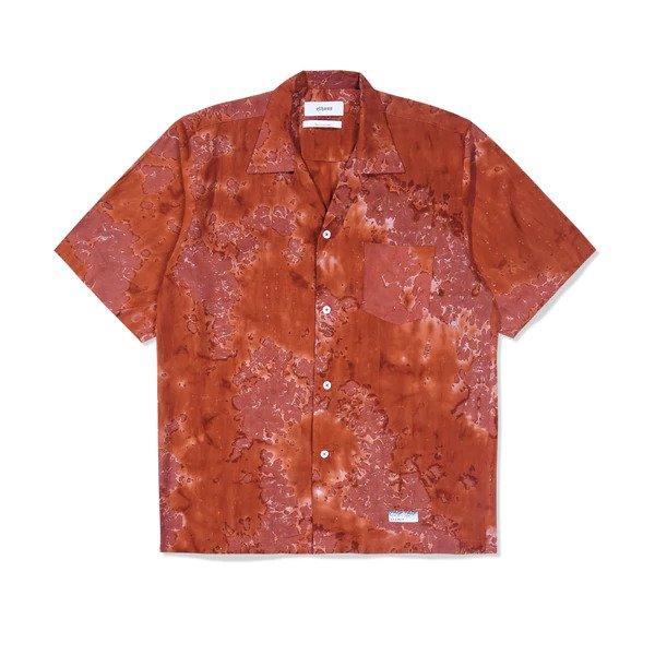 Elhaus - Glide Shirt Dyed Cayene Marble