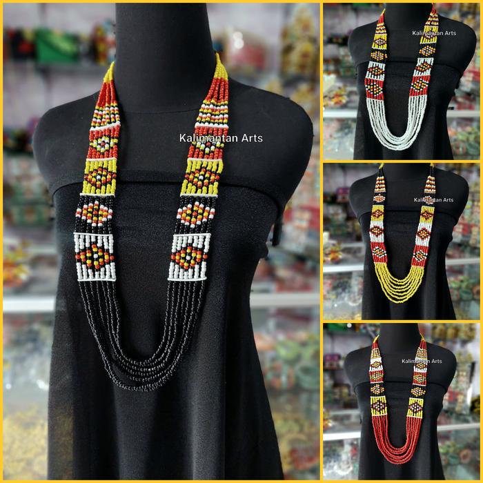 Kalung Manik Dayak Bahau Kalimantan