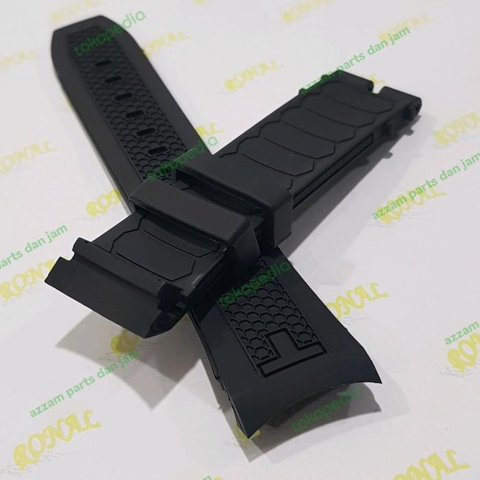 TALI JAM |STRAP RUBBER TISSOT T SPORT PRS 516 EXTREME CRONO LIST BLACK