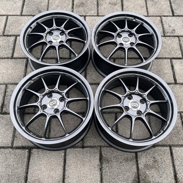 Original Enkei RPF1 II R15 4x100 made in Japan like new for freed brio