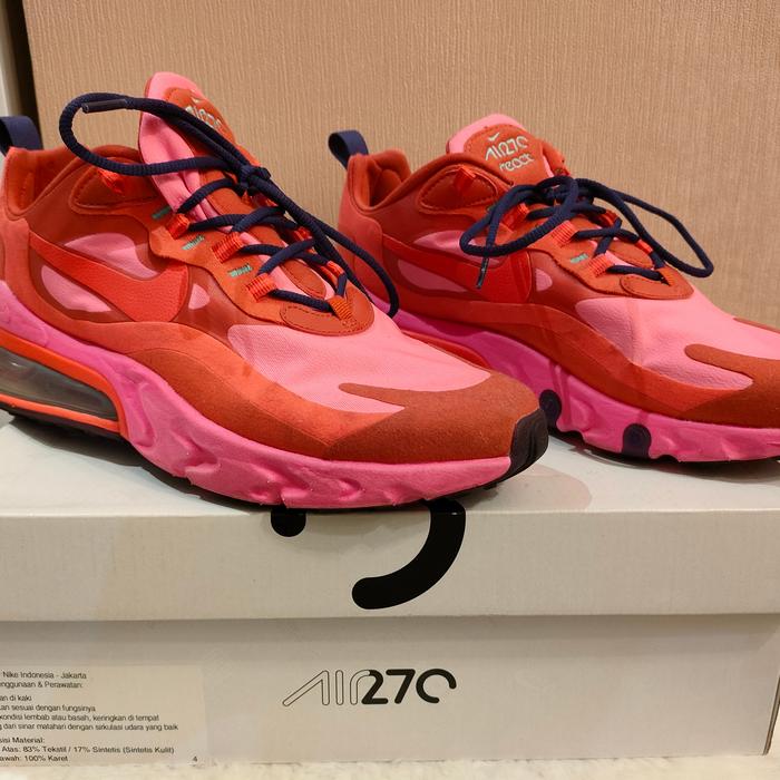 nike air max 270 react electronic music Ori second size us 8.5 euro 42