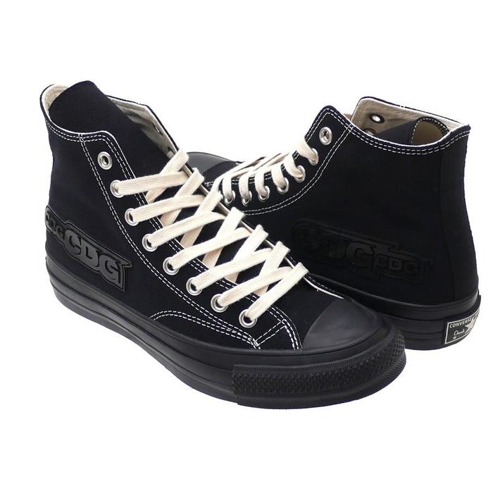 CONVERSE CHUCK TAYLOR 70s HIGH X CDG (COMMES DES GARCONS) ADDICT BLACK