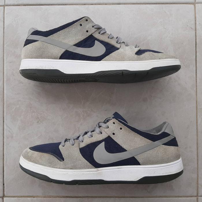 Nike sb dunk low elite grey obsidian 100% Authentic Sneakers