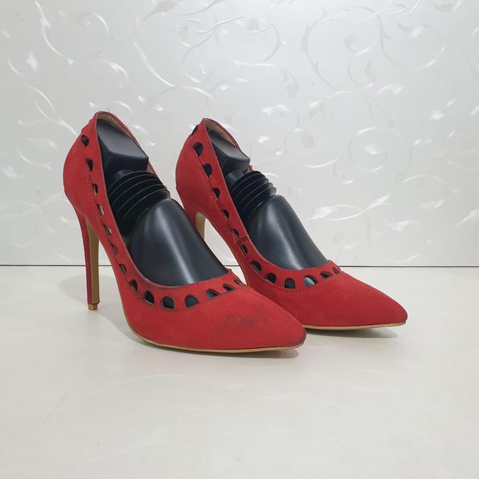 Sepatu Something Borrowed Suade Size 38 sd 39 Original 100% Second