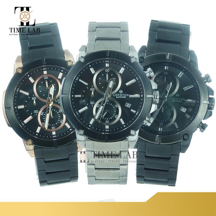 JAM TANGAN PRIA LOFOTEN ORIGINAL BERGARANSI F-6522MC / F 6522MC