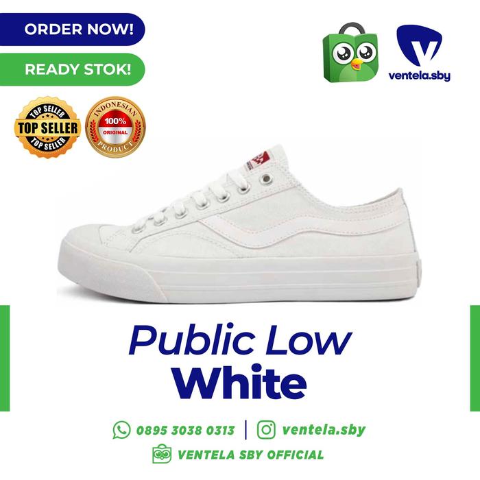 Ventela Public Low White