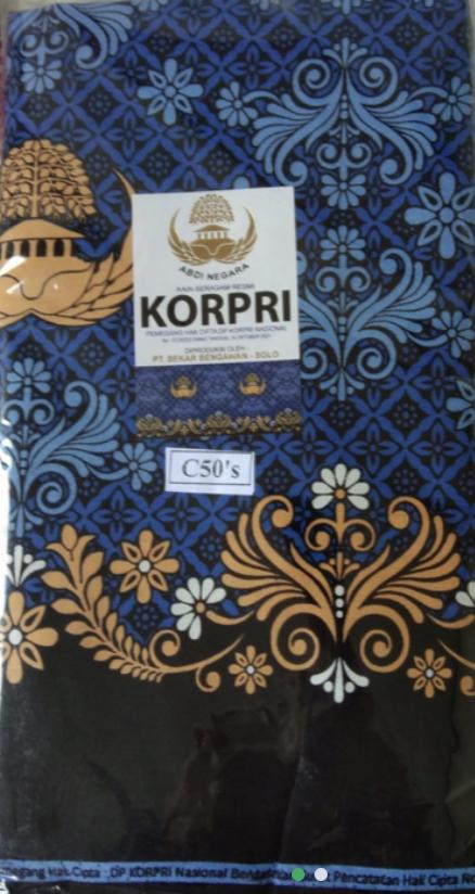 Kain Batik Korpri Terbaru 2022 Katun C50s By Sekar Bengawan