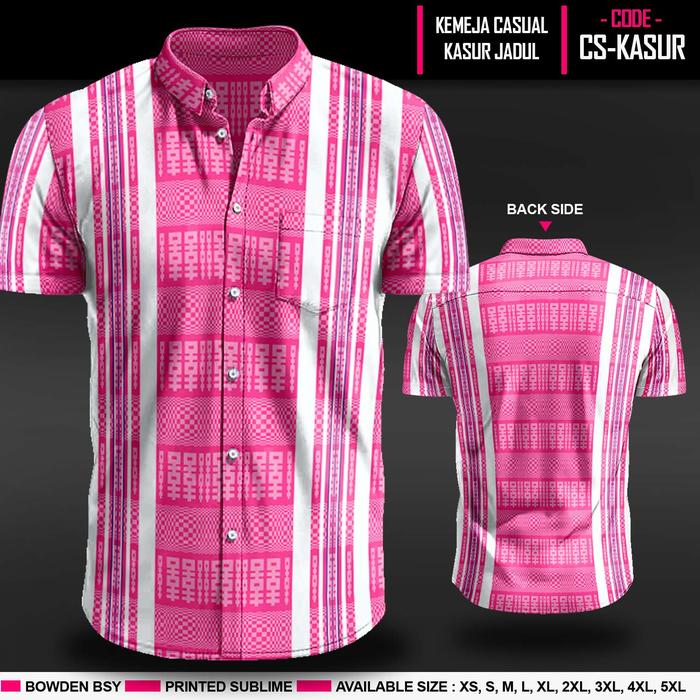 KEMEJA KASUR, GORDEN ANGSA, KORAN, BATA. KEMEJA MOTIF JADUL UNIQVERZ.