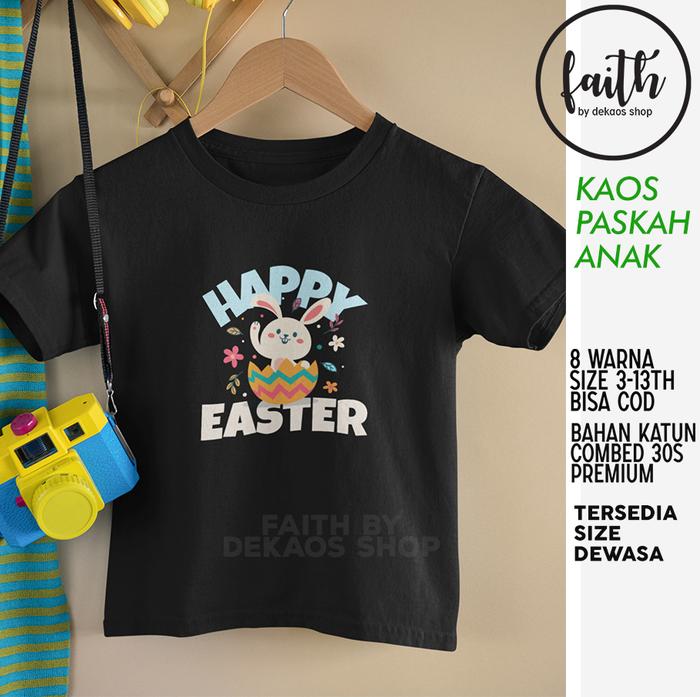 KAOS ROHANI KRISTEN ANAK / BAJU ROHANI KRISTEN ANAK / DEKAOS 1136KID
