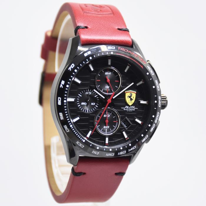 Jam Tangan FERRARI 0830880 PILOTA EVO Original