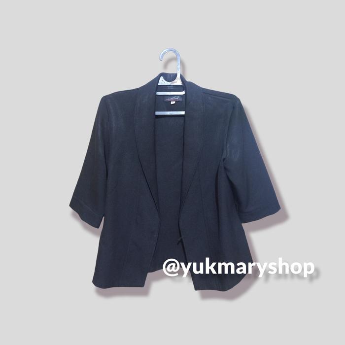 PRELOVED BLAZER JAS FORMAL WANITA HITAM