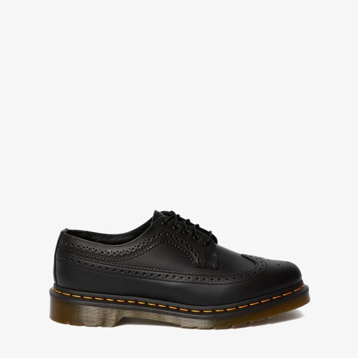 Dr. Martens 3989 Smooth Brogue Leather Shoes (Original) - Black