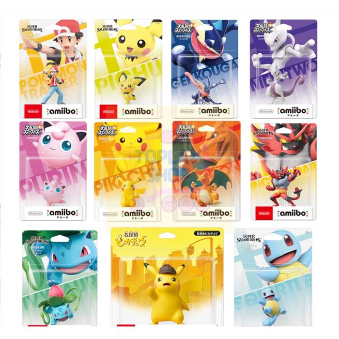 Official Nintendo All Character Pokemon Amiibo Nintendo 3DS Switch