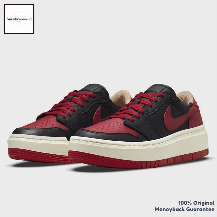 Sepatu Sneakers / Nike Air Jordan 1 Elevate Low LV8D Bred / Original