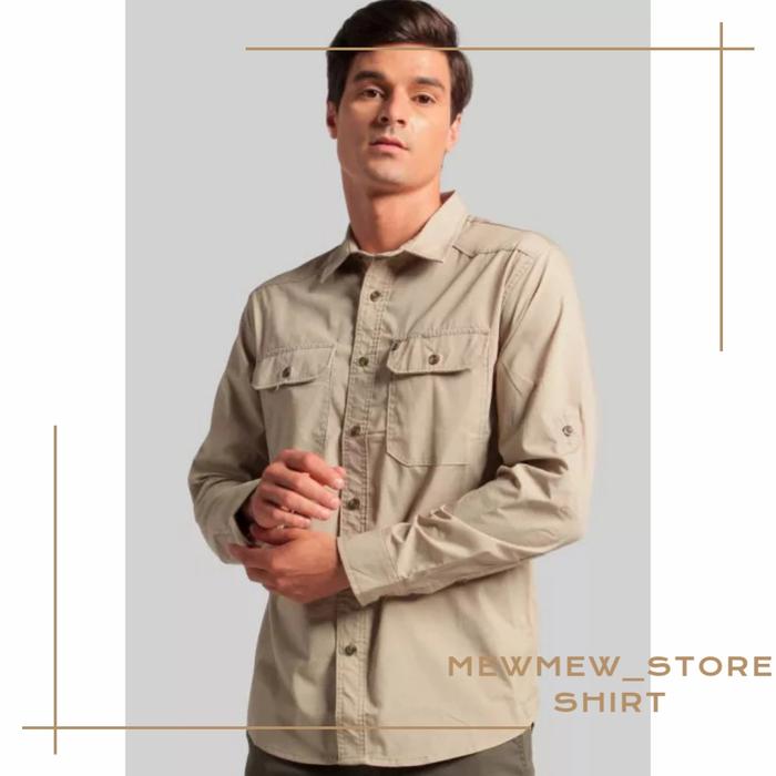 Kemeja Pria Tactical Outdoor Lengan Panjang Original M.Gee GERAL C004