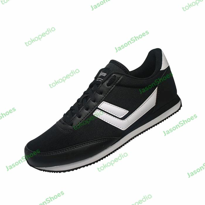 Sepatu League Legas Hitam Sanchez Bts La Sneakers Unisex Original