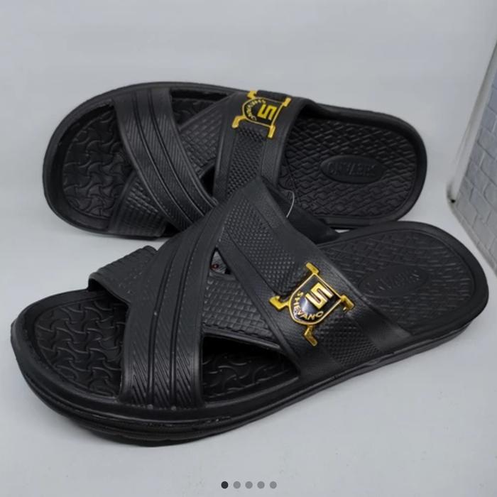 Sandal Slop Pria S39-44 Merk Shevano Sandal Selop Jumbo