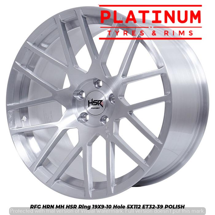VELG ORIGINAL HSR UNTUK MERCEDES RFG HRN MH HSR R19X9/10 H5X112 POLISH