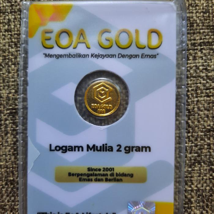 Logam Mulia 2 gram EOA Gold